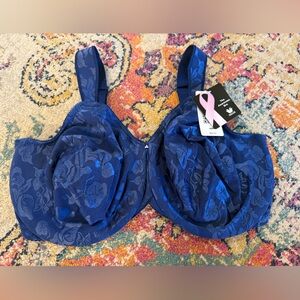 NWT Wacoal Navy Lace Bra size 42H